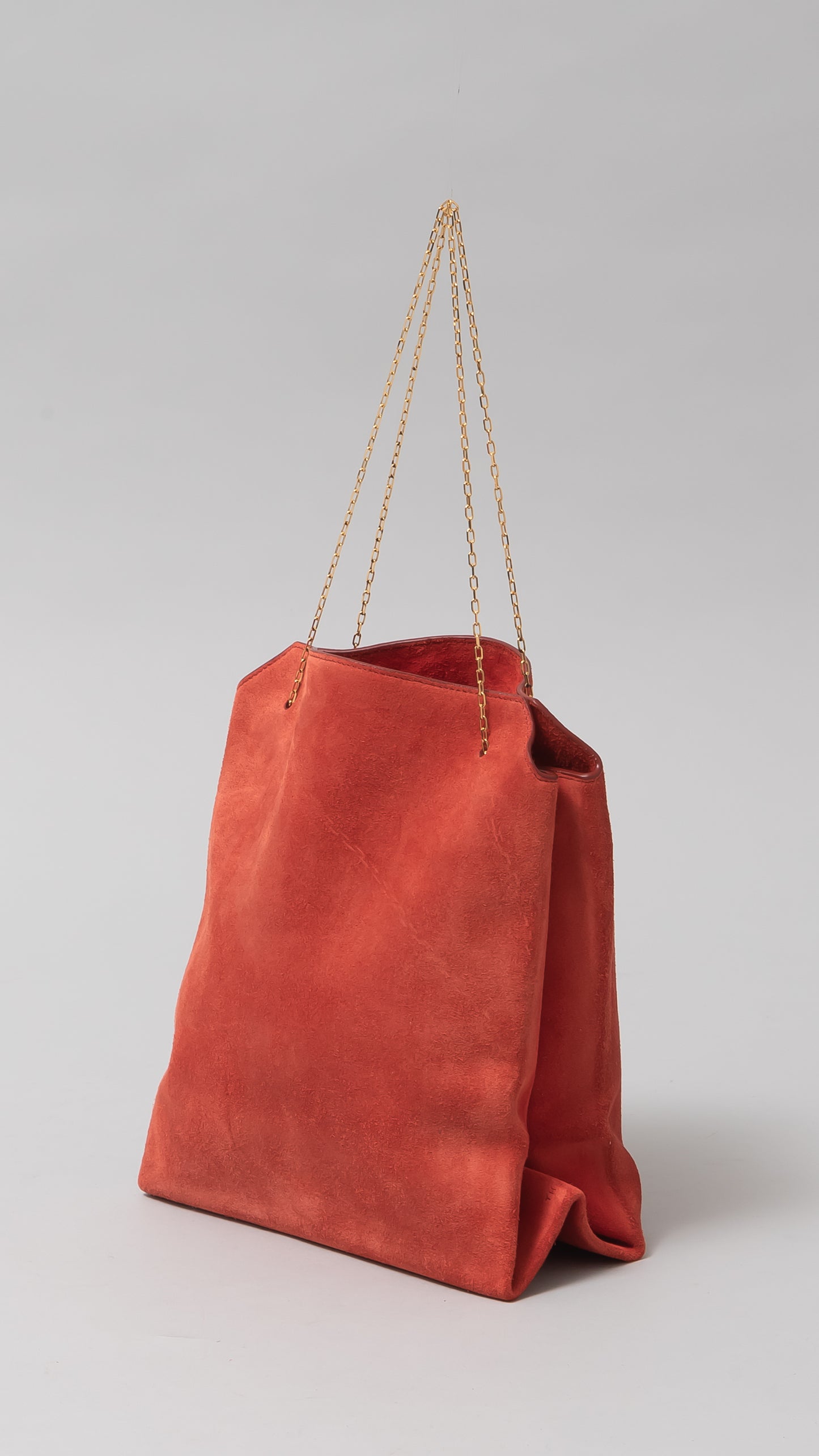 Small Lunch Bag with Gold Chain