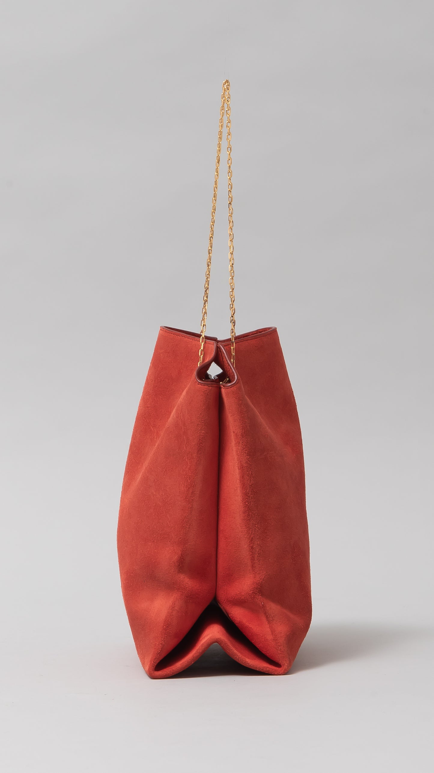 Small Lunch Bag with Gold Chain