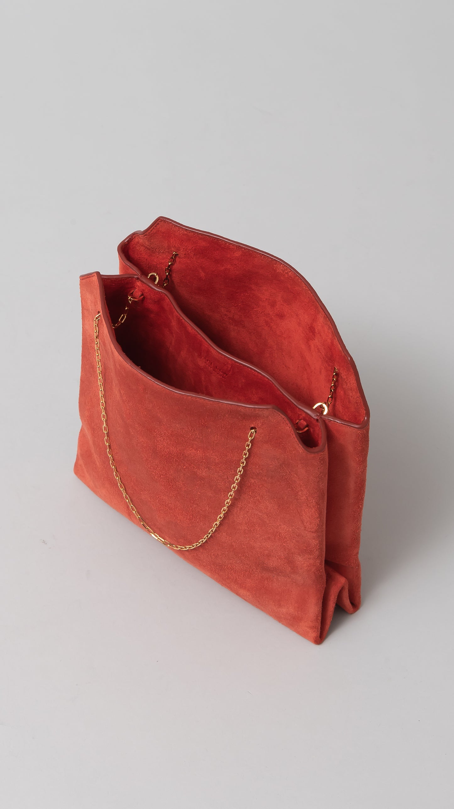 Small Lunch Bag with Gold Chain