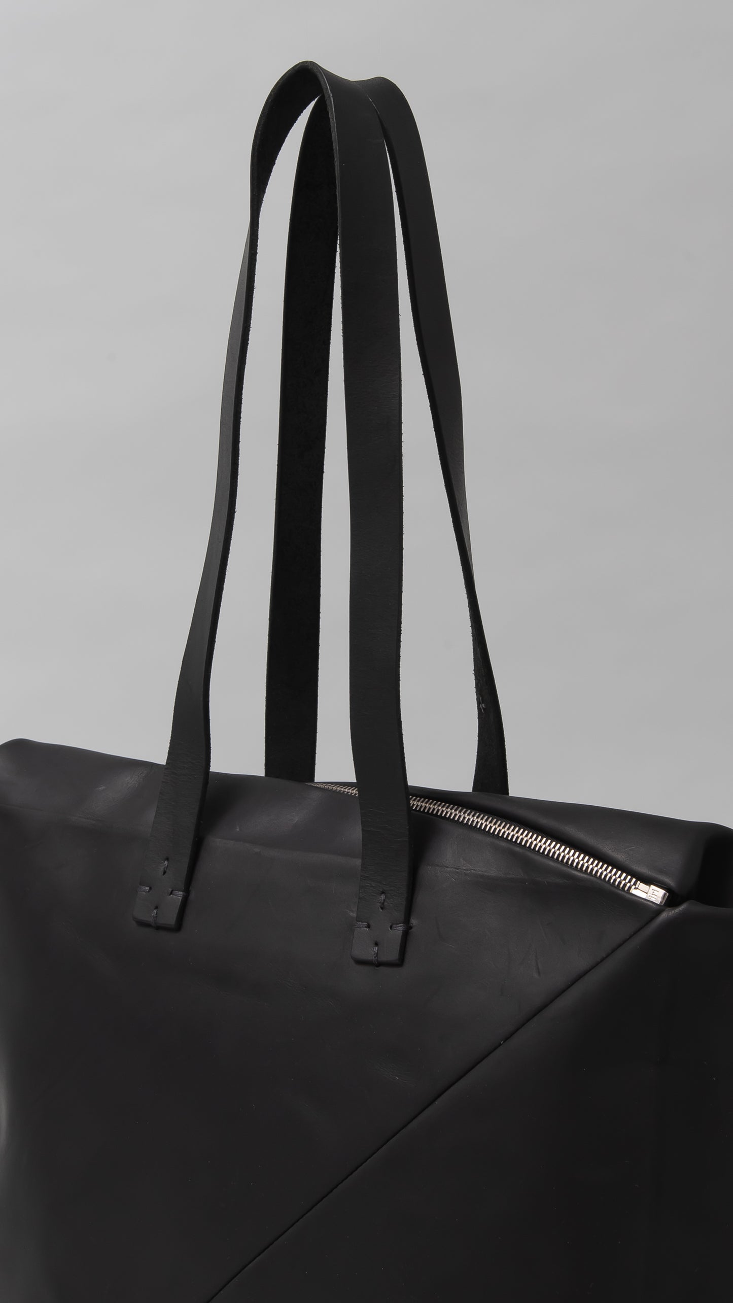 double handle square diagonal bag