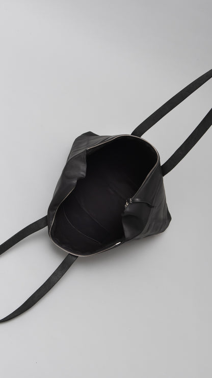 double handle square diagonal bag