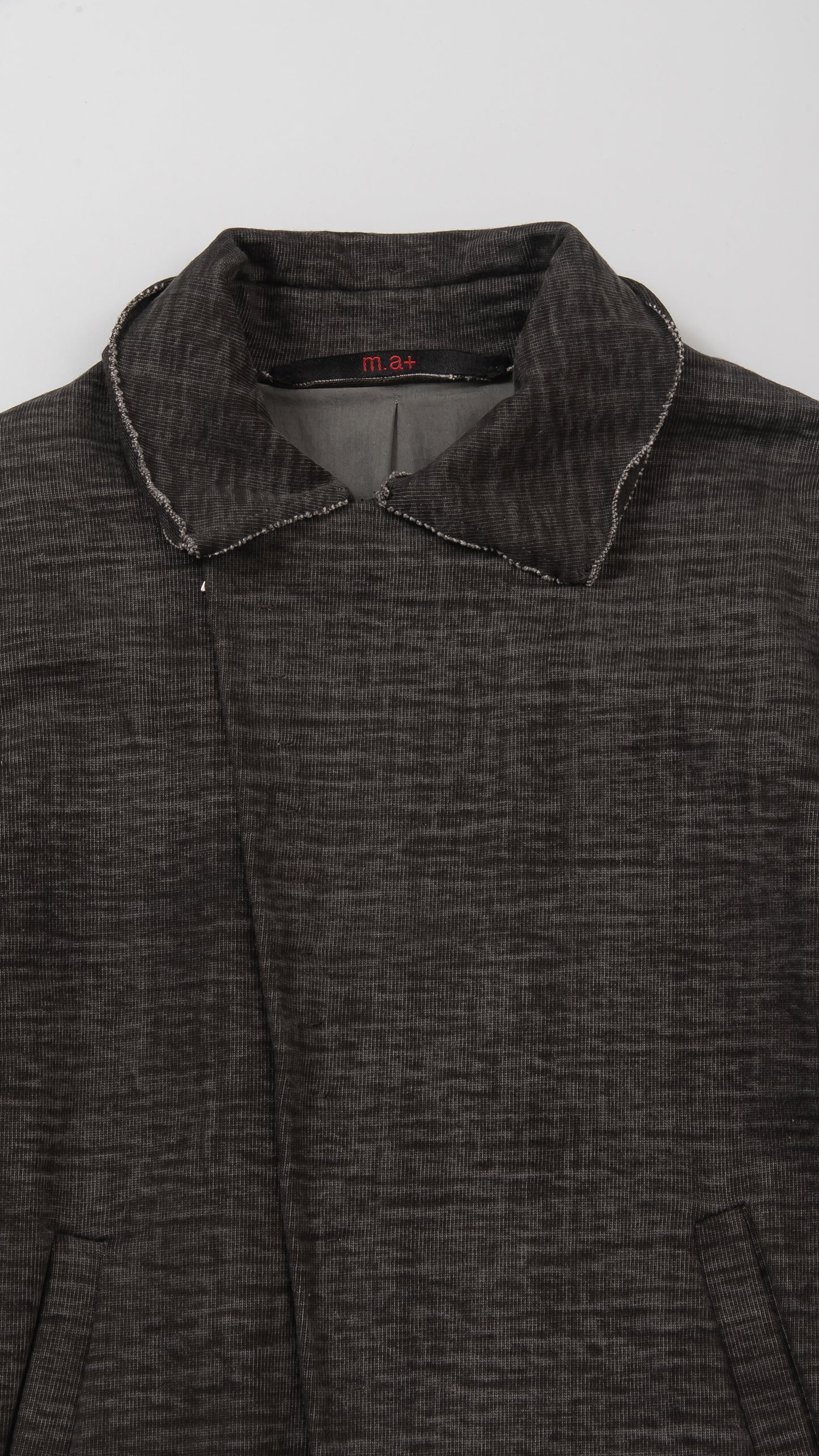 diagonal zip biker jacket