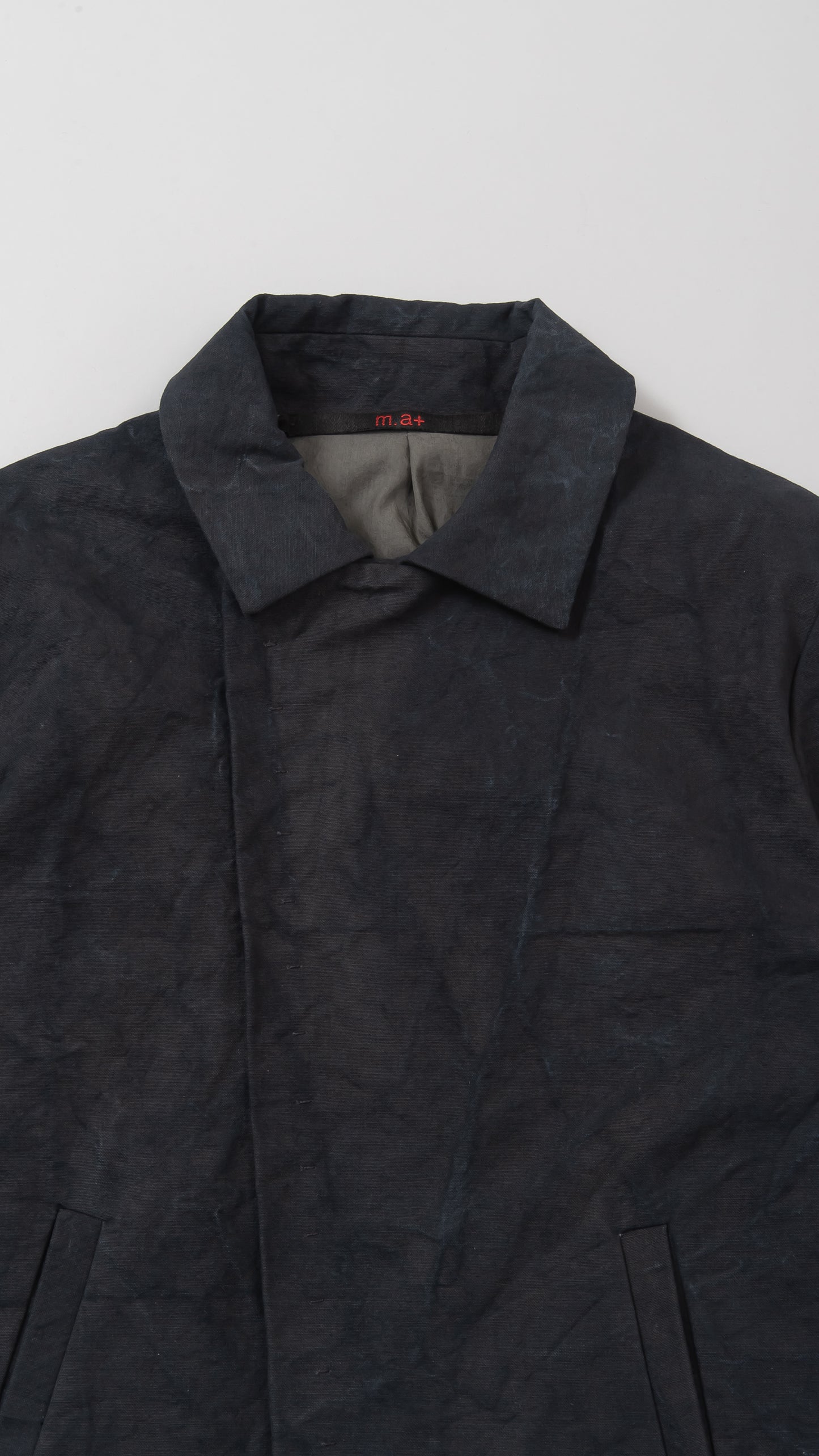 diagonal zip biker jacket