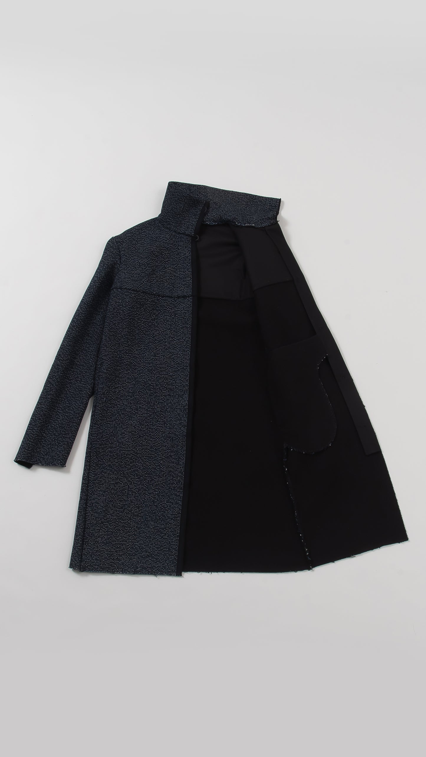 wool cotton double face