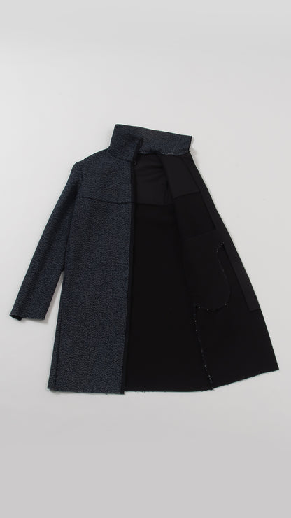 wool cotton double face