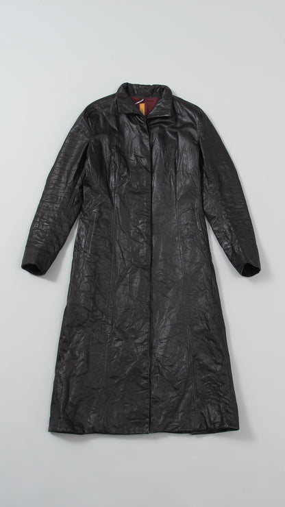 Calf Leather Coat