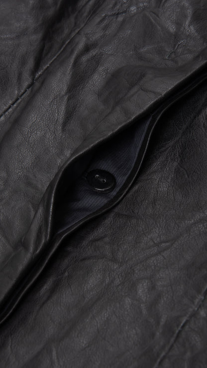 Calf Leather Coat