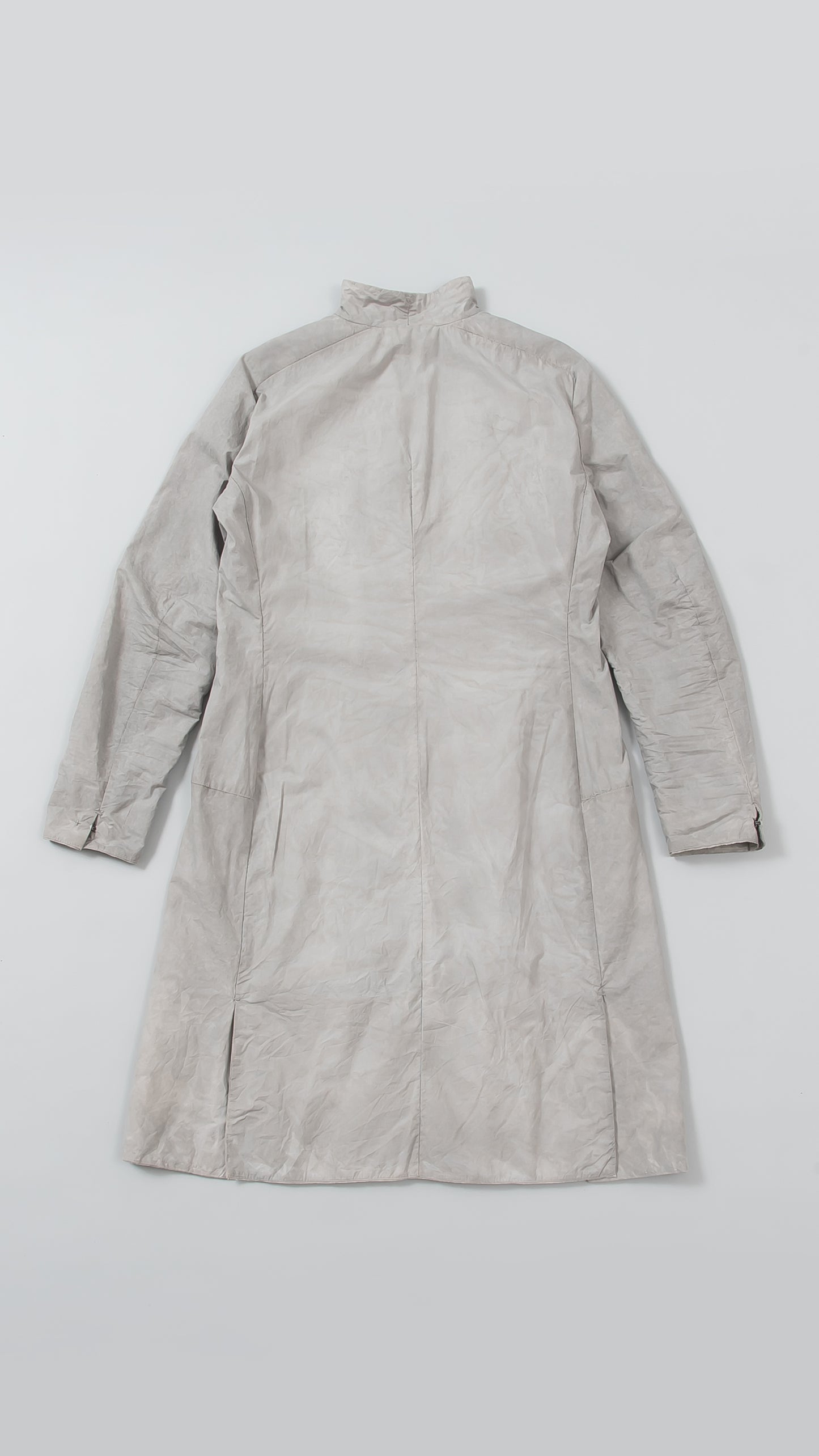 Short Collar Long Sleeve Coat