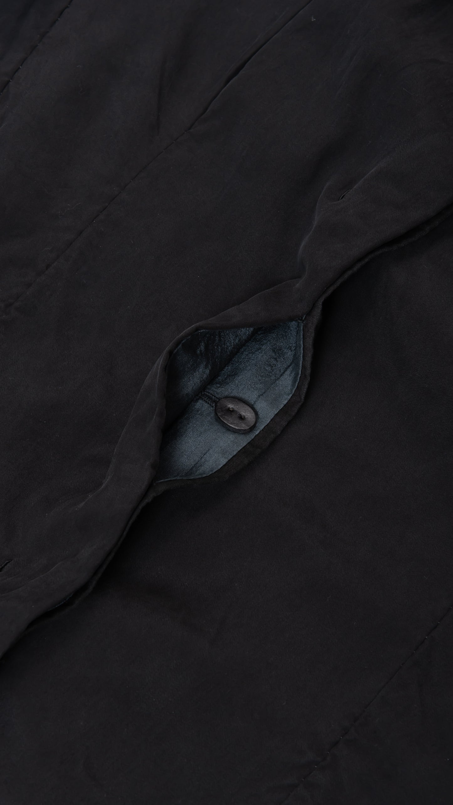 Short Collar Long Sleeve Coat