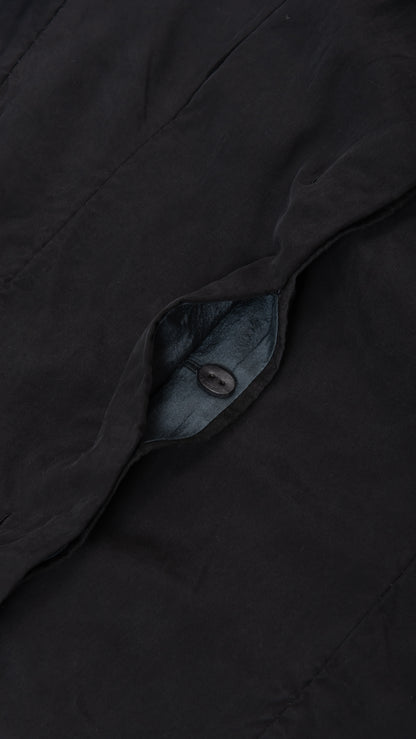 Short Collar Long Sleeve Coat