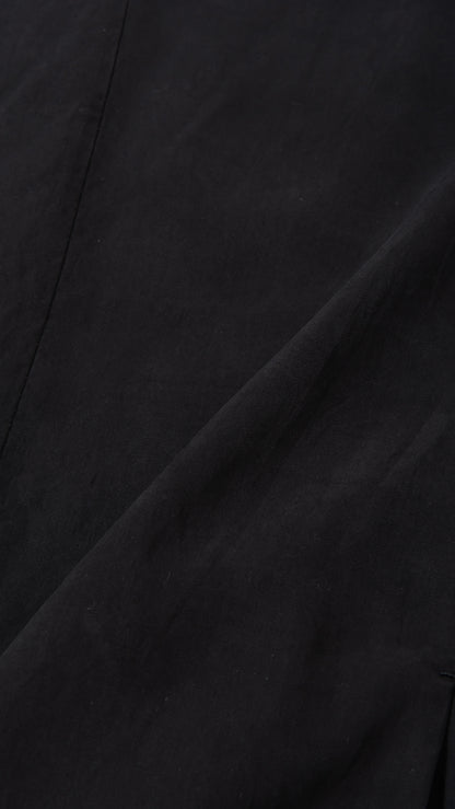 Short Collar Long Sleeve Coat