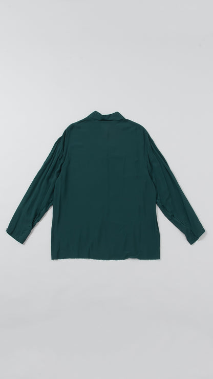 wo. high collar medium fit shirt