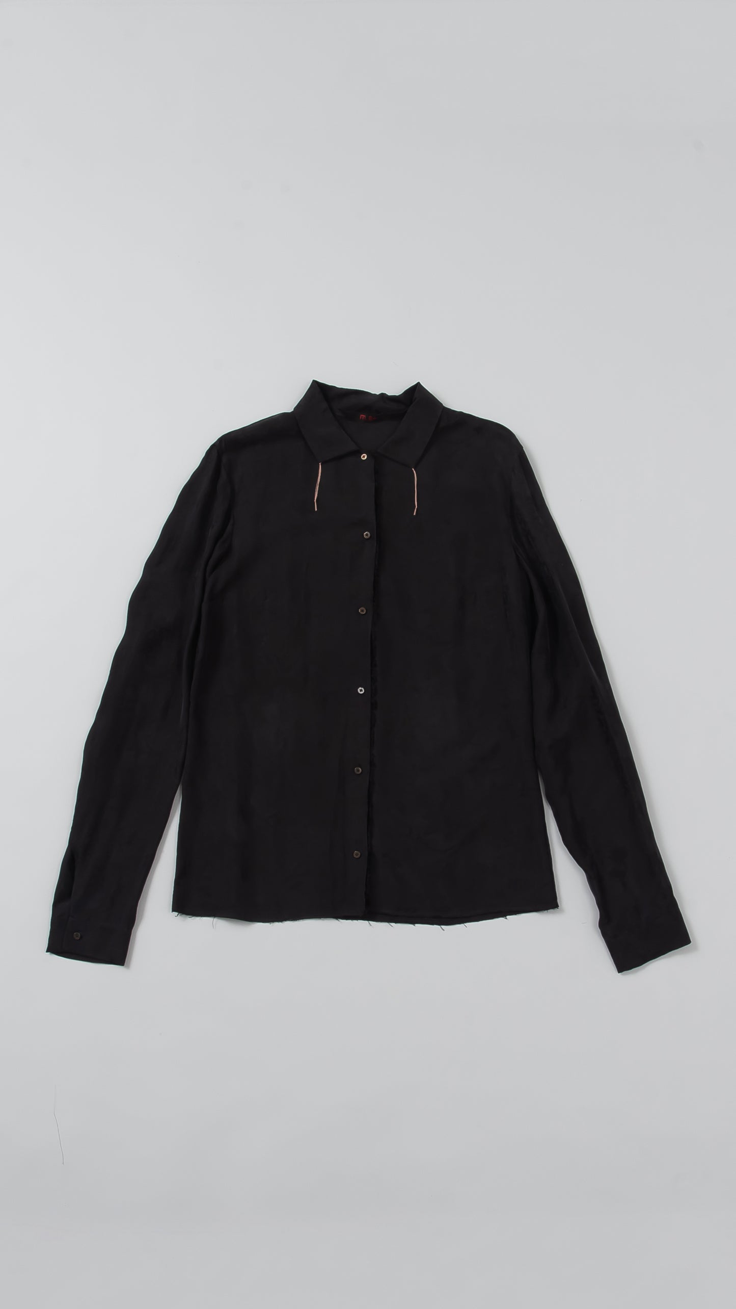 wo.fitted long sleeve short shirt