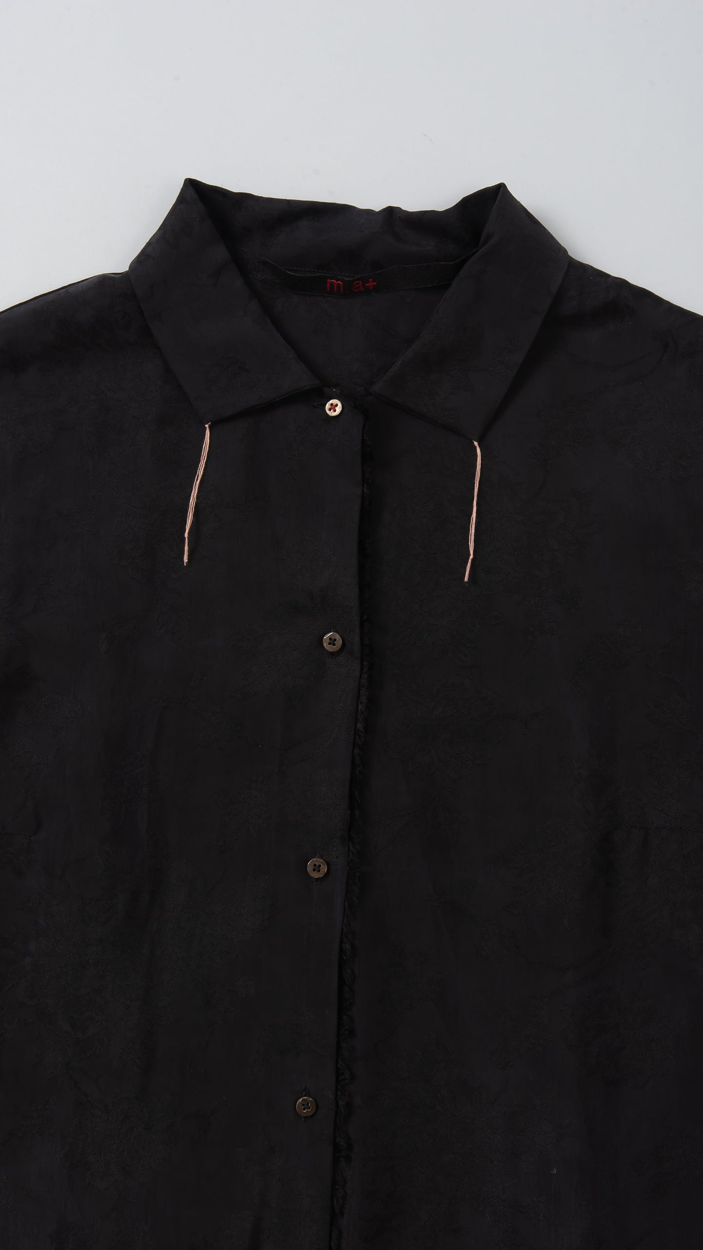 wo.fitted long sleeve short shirt