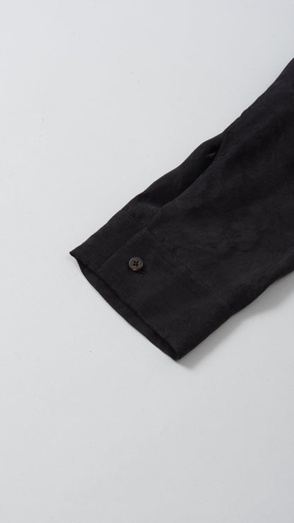 wo.fitted long sleeve short shirt