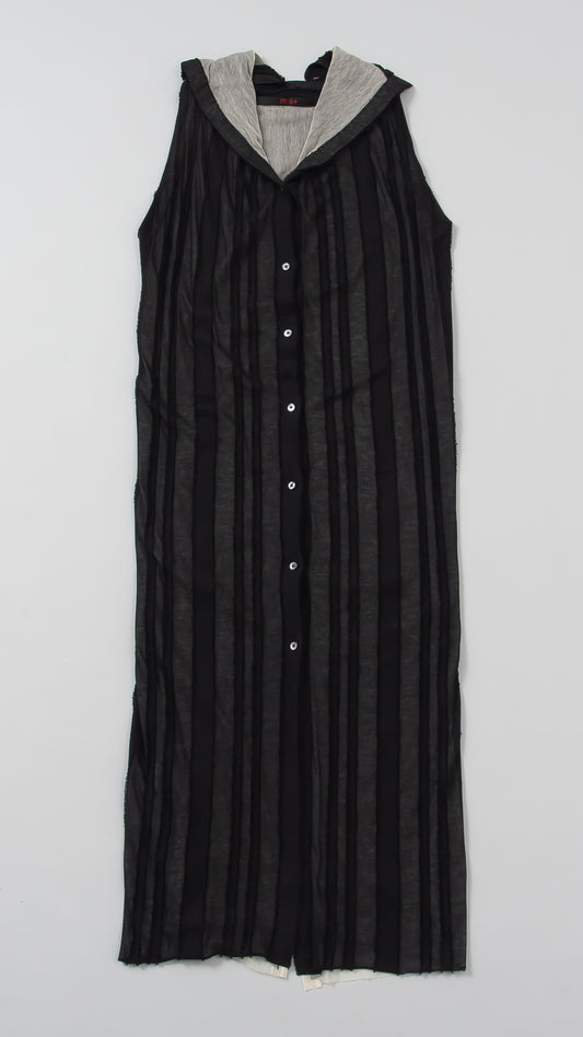 Sleeveless Dress with Front Opening