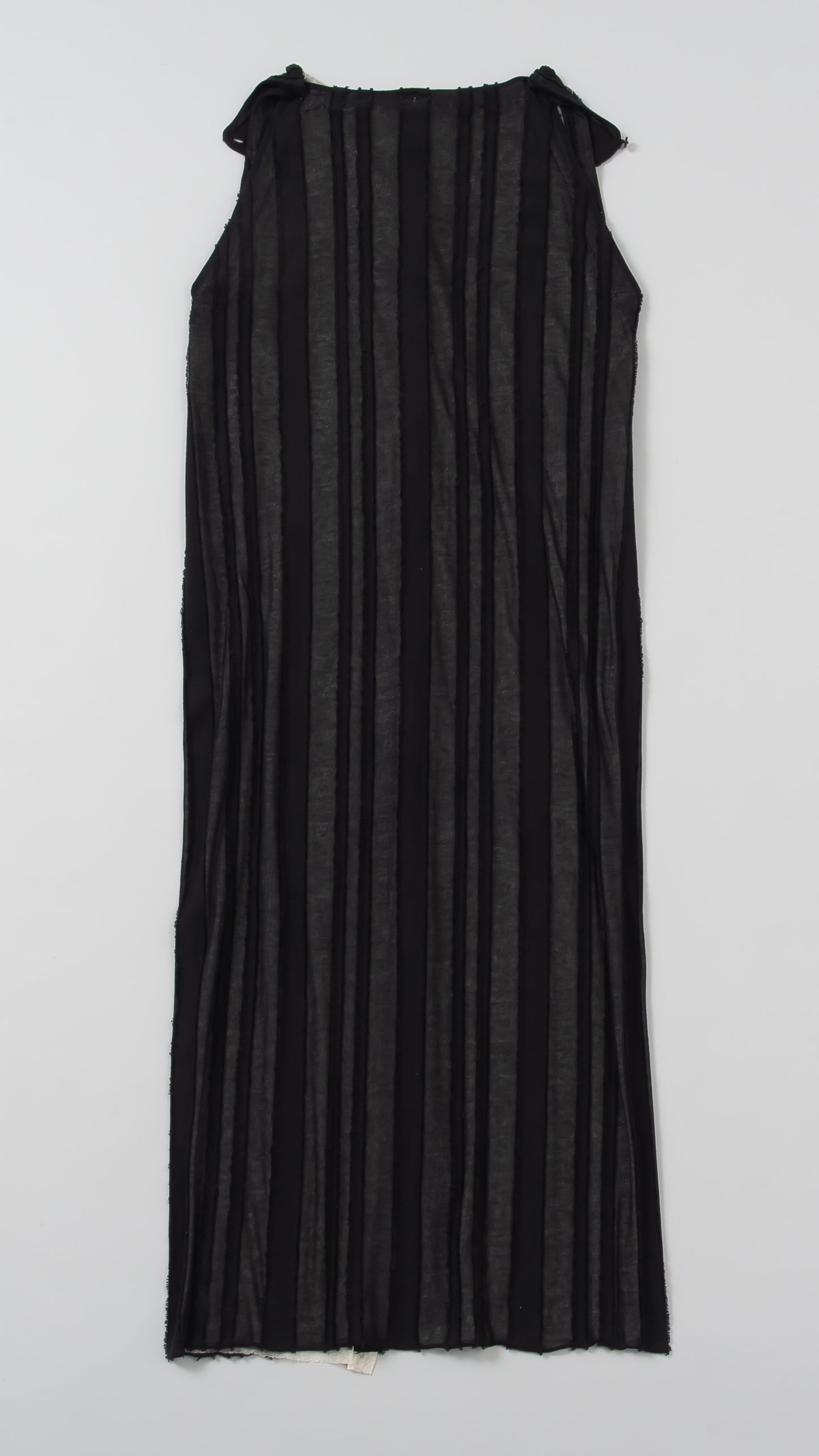 Sleeveless Dress with Front Opening