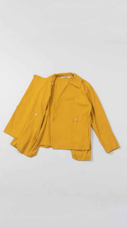 ovesized straight jacket pop out