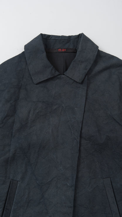 wo. diagonal zip unlined biker jacket