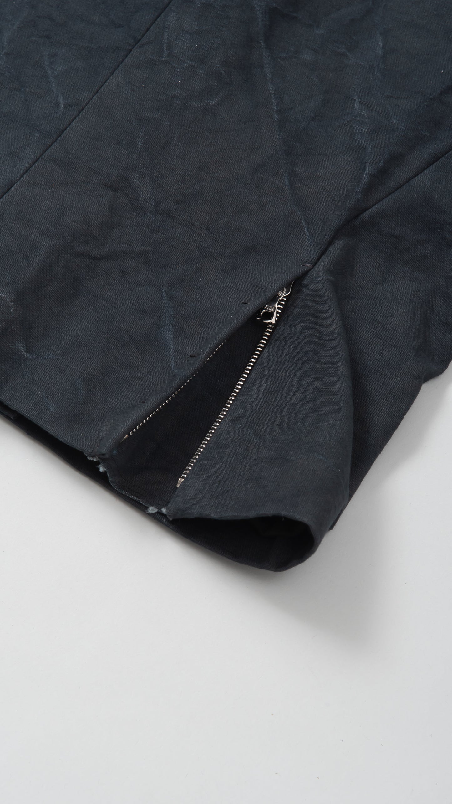 wo. diagonal zip unlined biker jacket