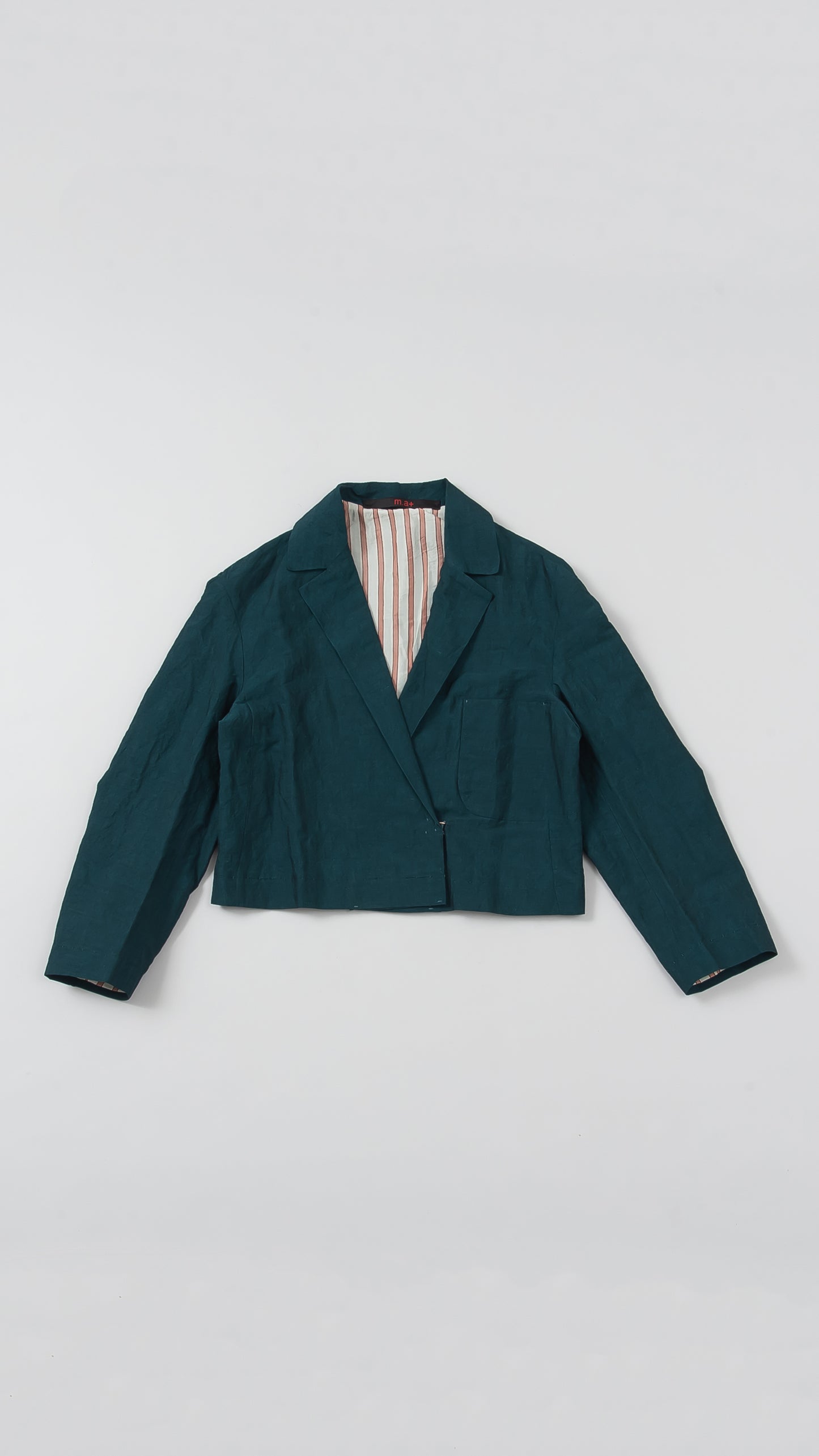 wo. 3 pocket oversized short jacket