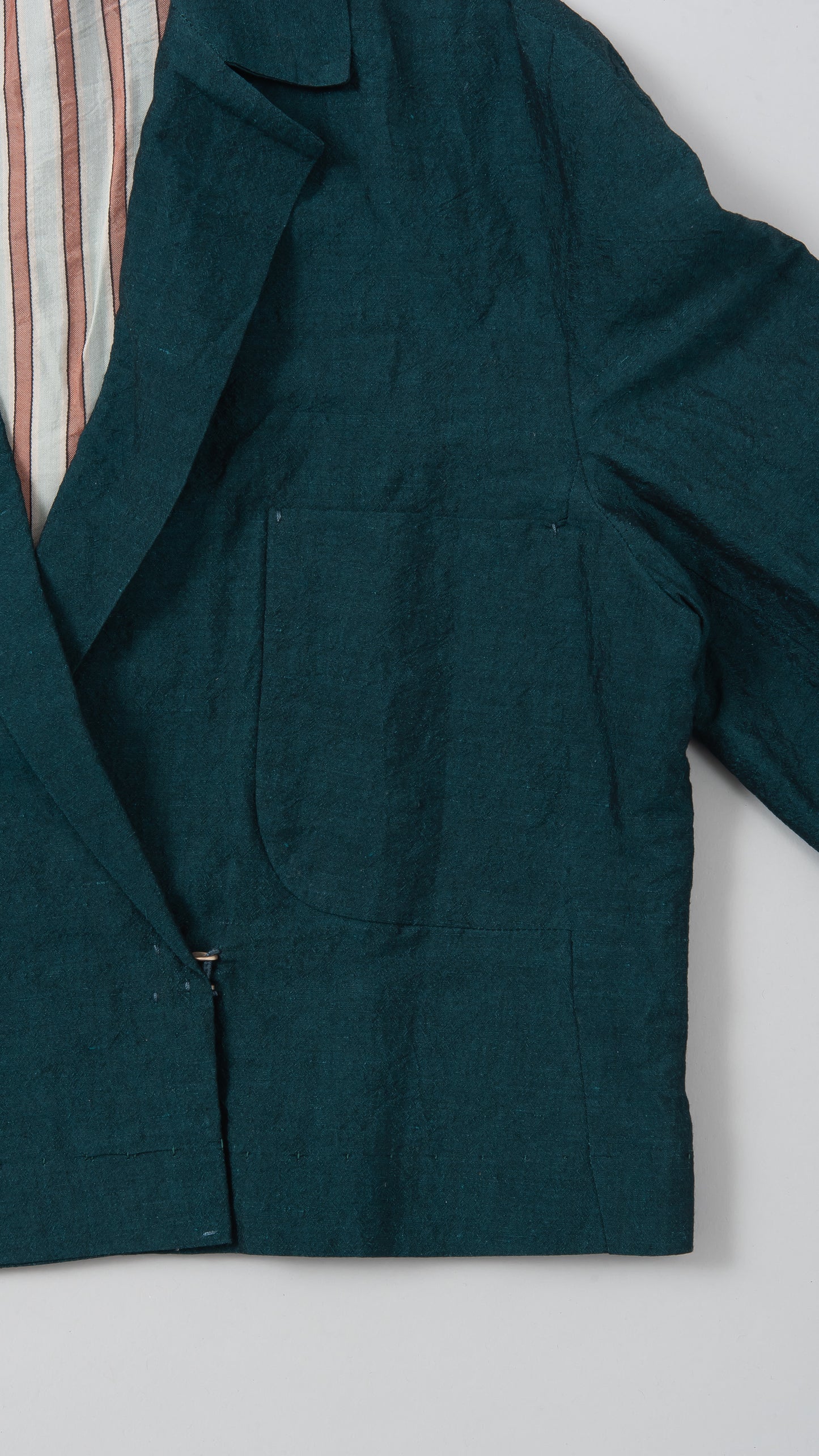 wo. 3 pocket oversized short jacket