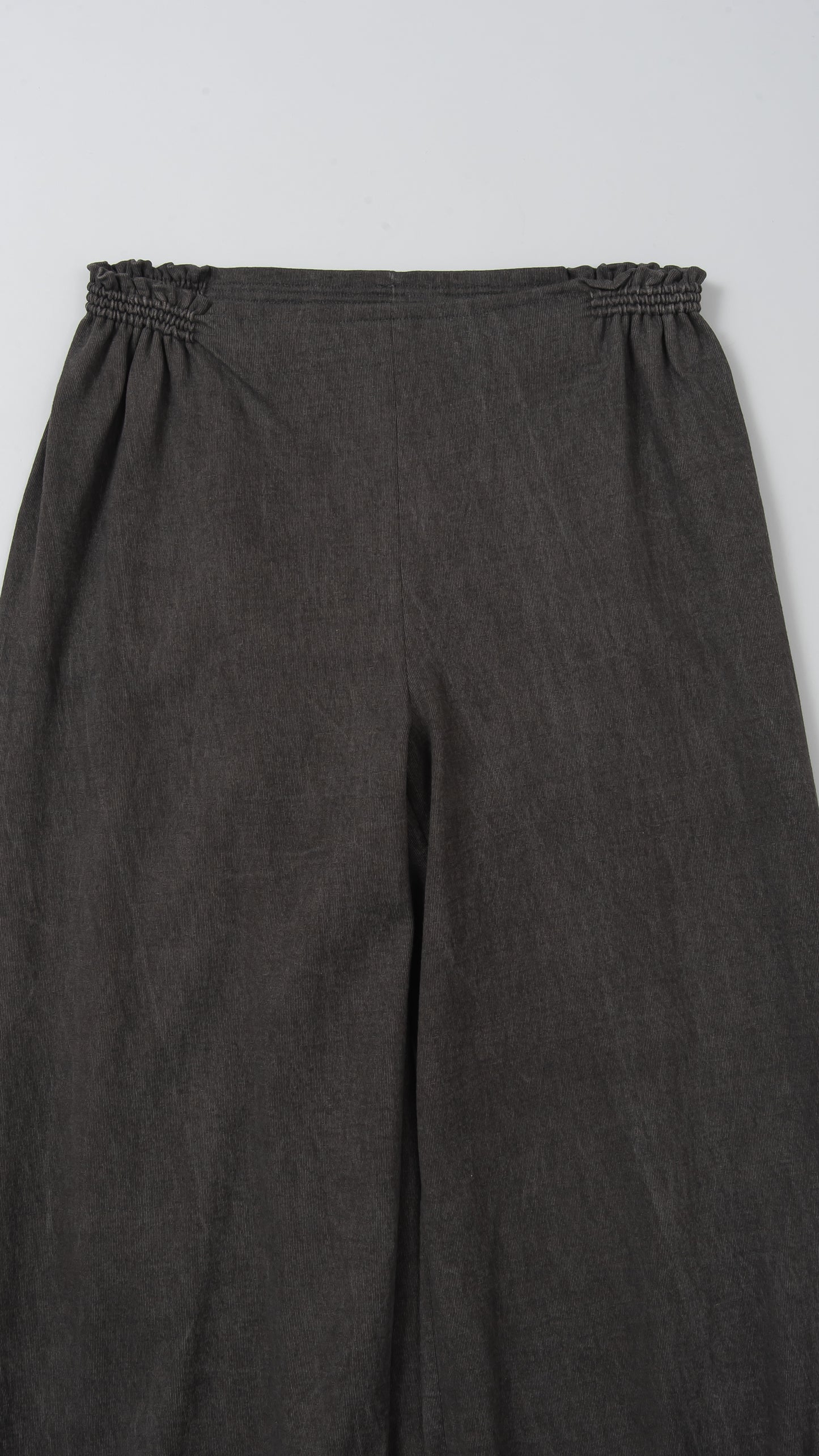wo. elastic waist wide pants