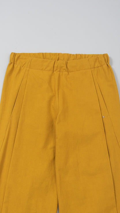 front pleat wide fit short elastic