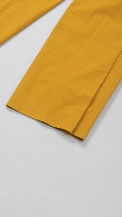 front pleat wide fit short elastic