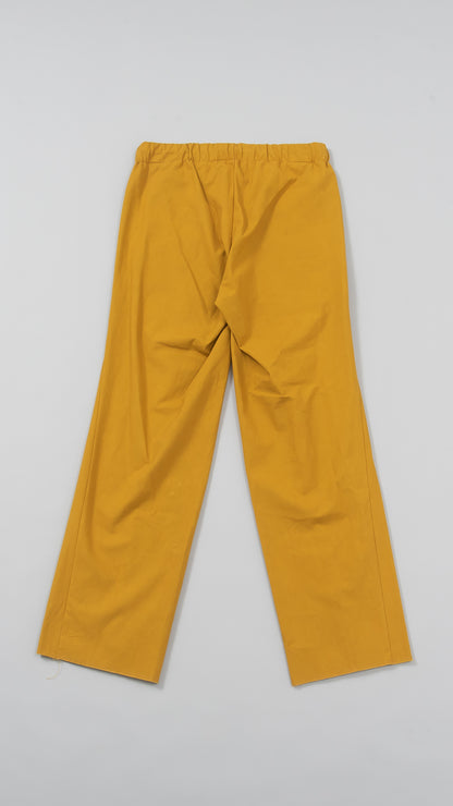 front pleat wide fit short elastic