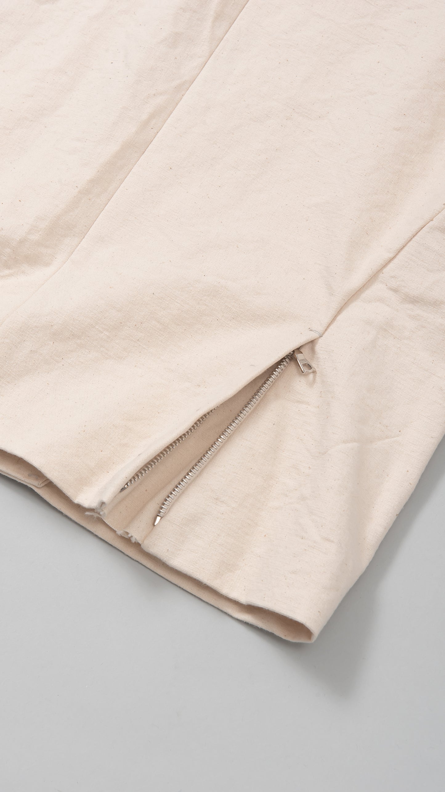 wo. diagonal zip unlined biker jacket