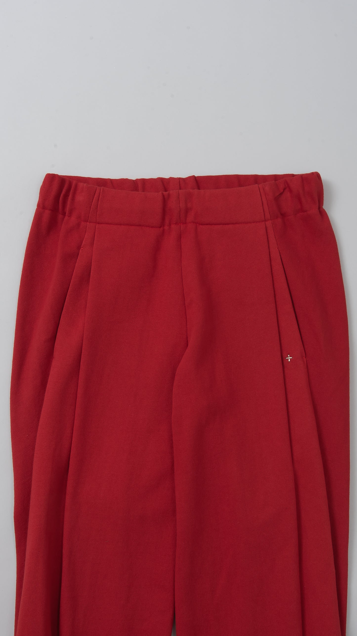 Elastic Waist 7/8-Length Pants