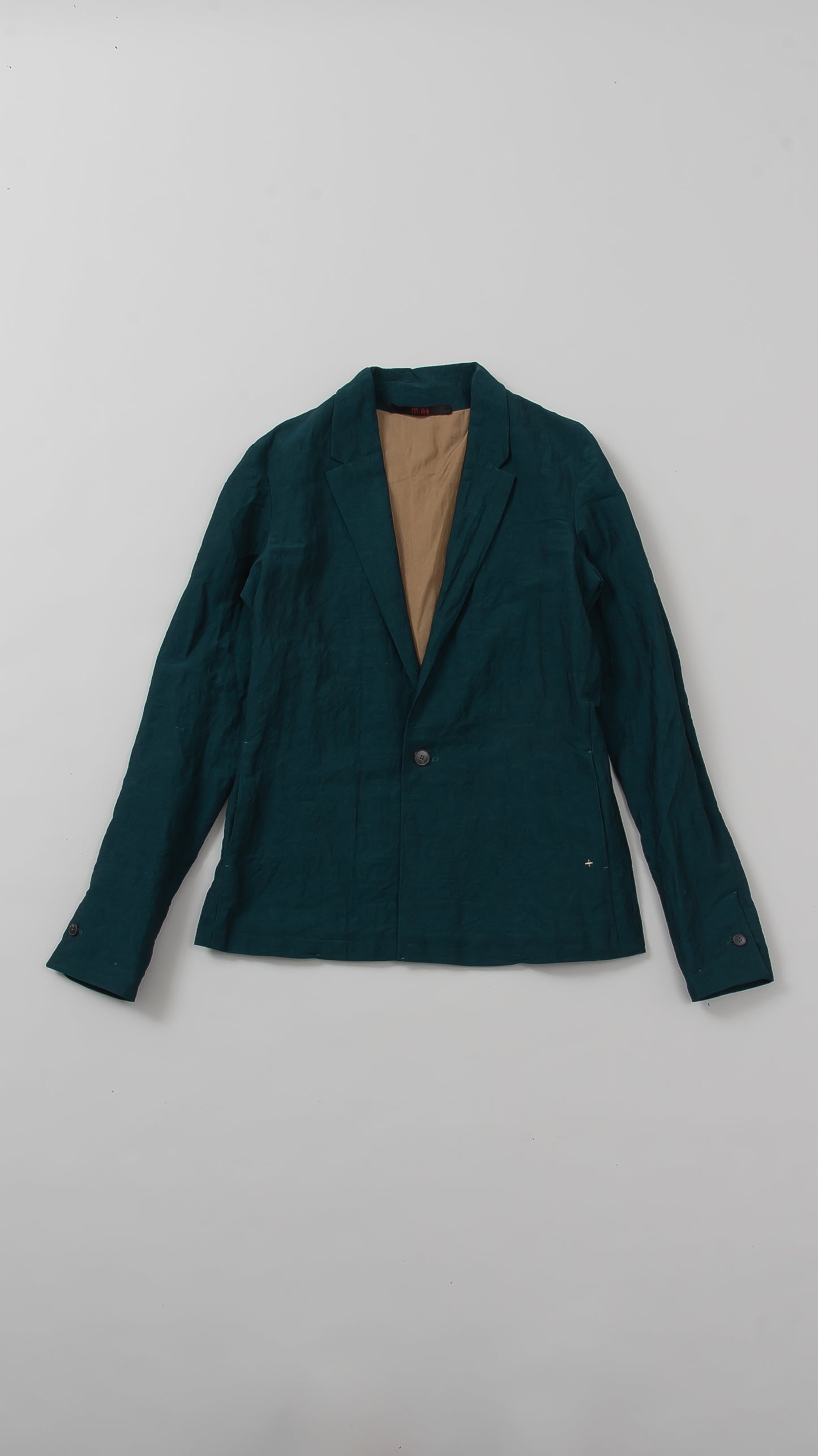 vertical pockets fitted jacket