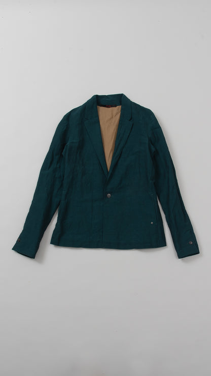 vertical pockets fitted jacket