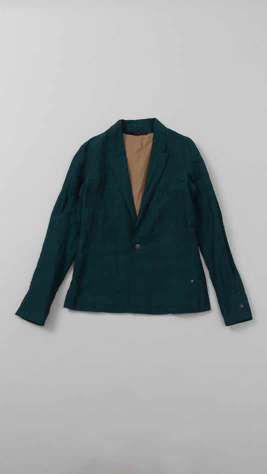 vertical pockets fitted jacket