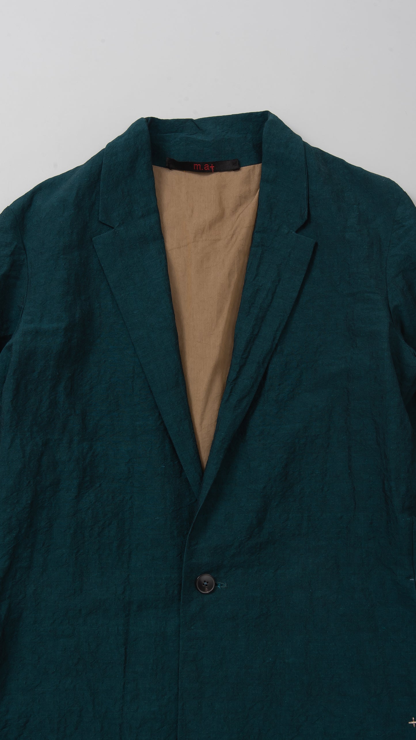 vertical pockets fitted jacket