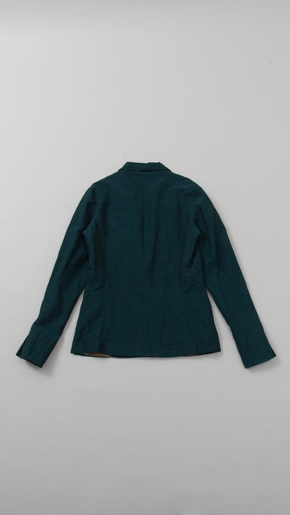 vertical pockets fitted jacket