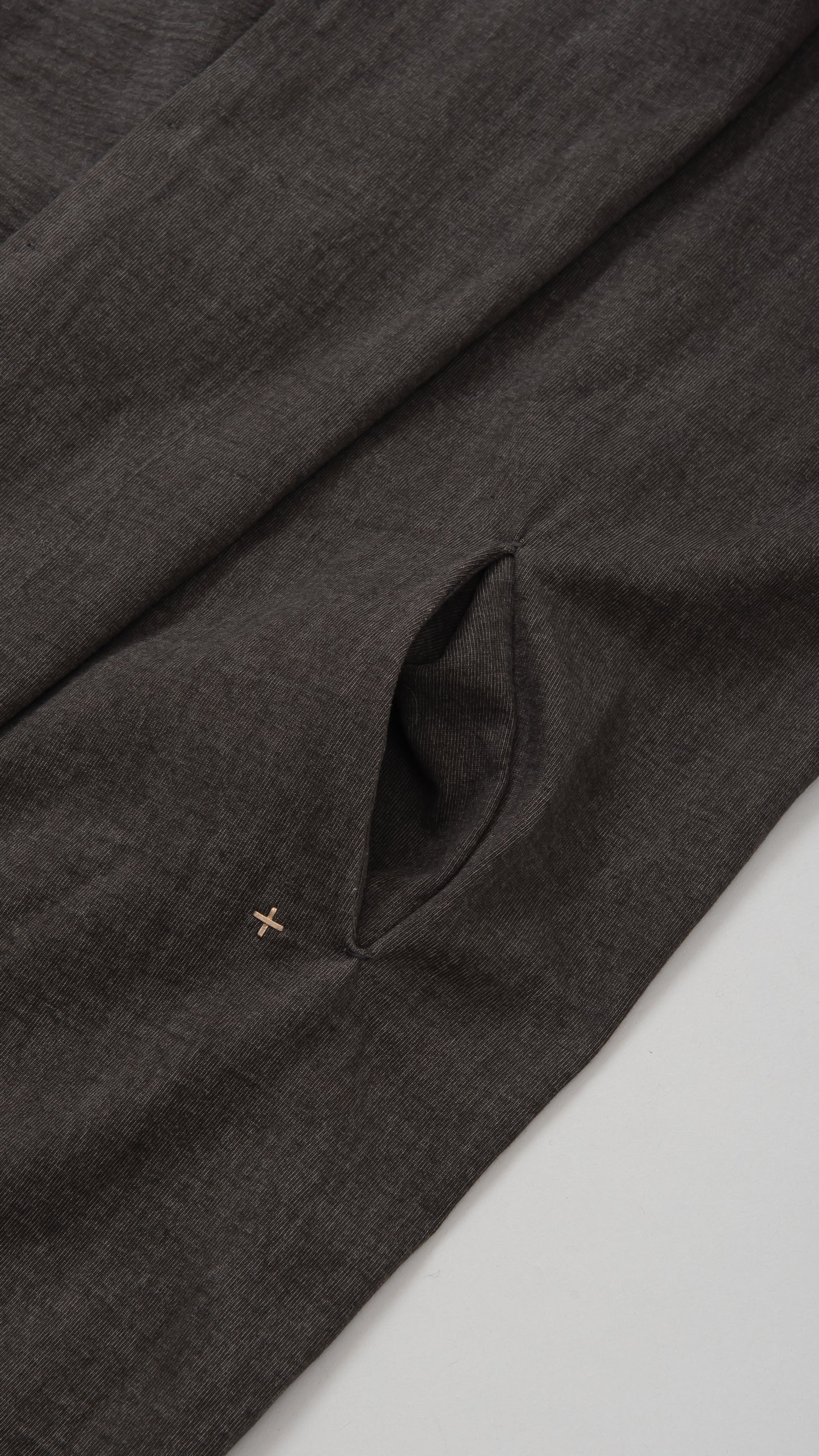 open wide coat w/pocket