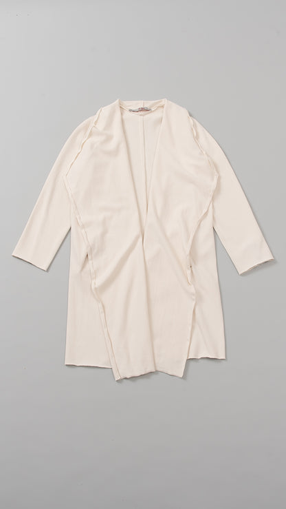 open wide coat w/pocket