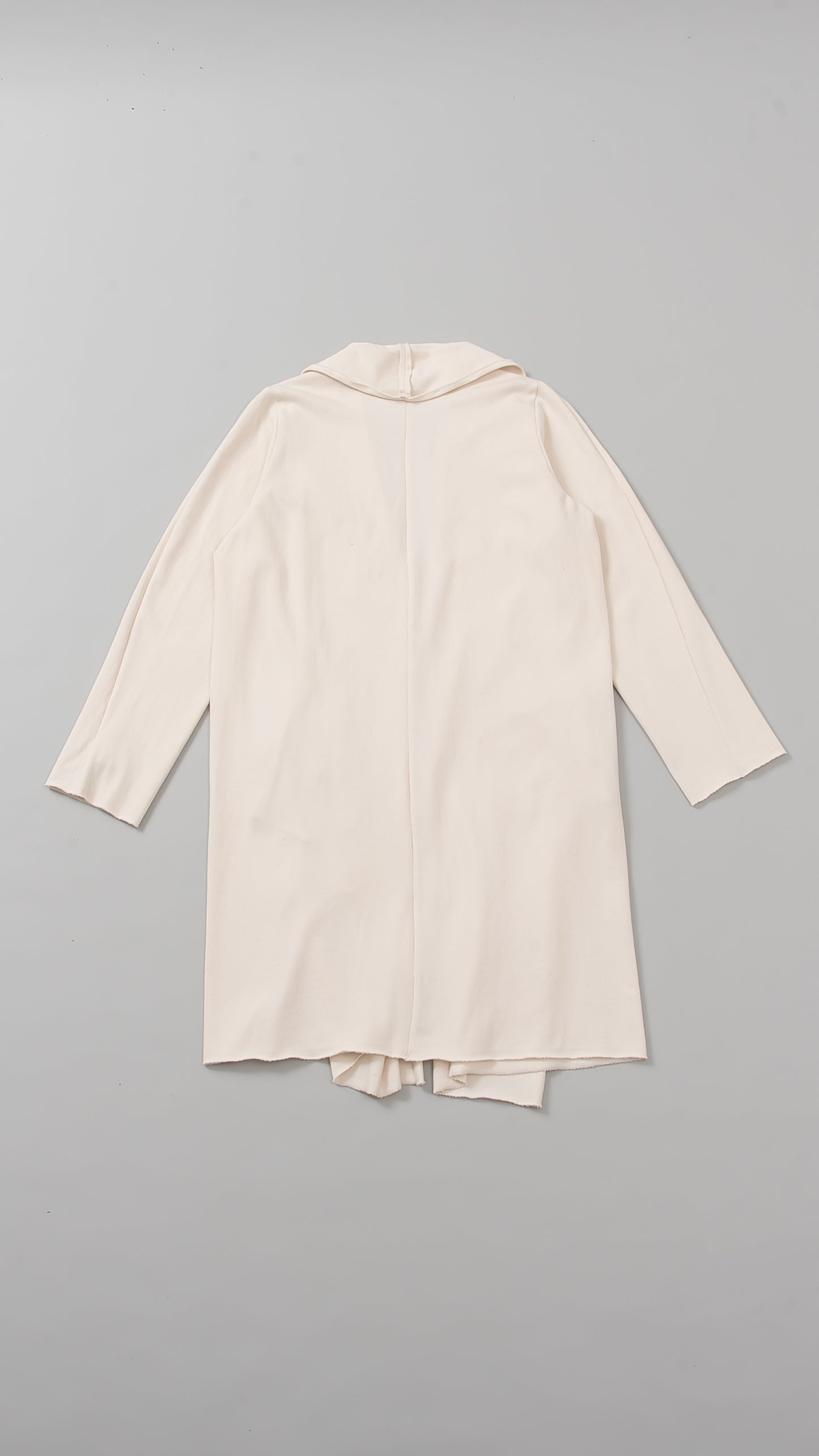 open wide coat w/pocket