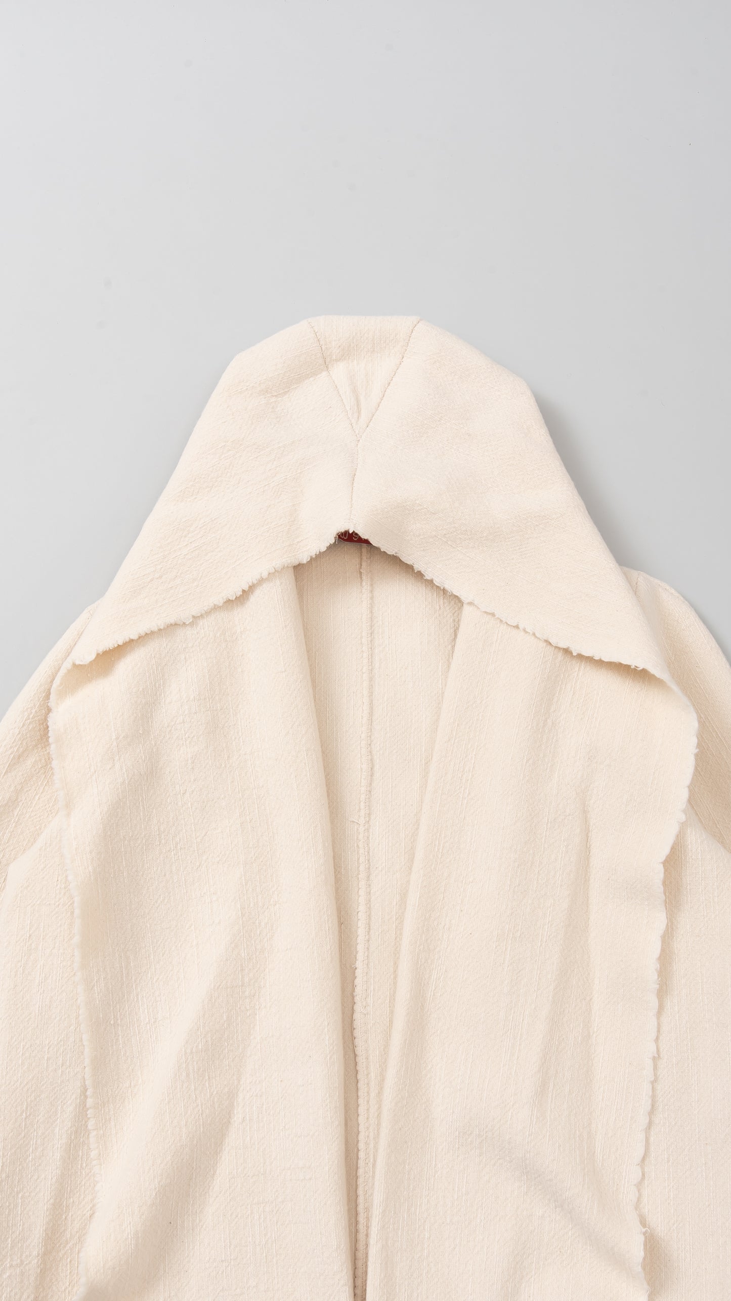 folded pocket hooded loose jacket