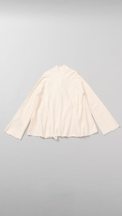 V-Neck Flared Cardigan