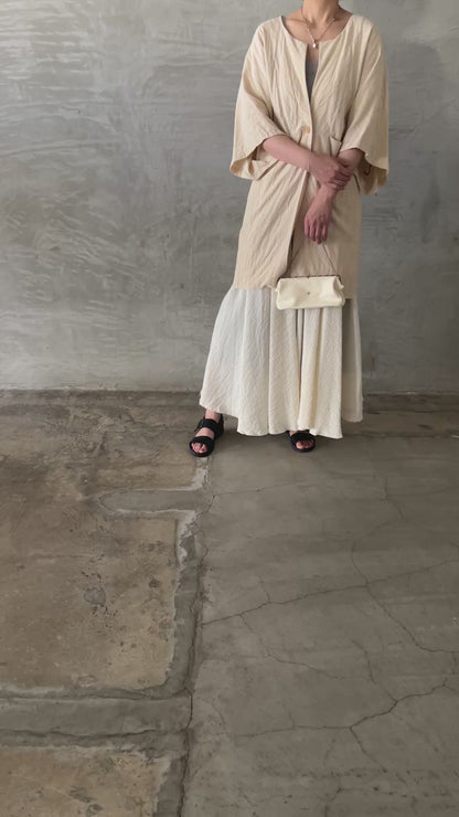 wo. wide one piece coat