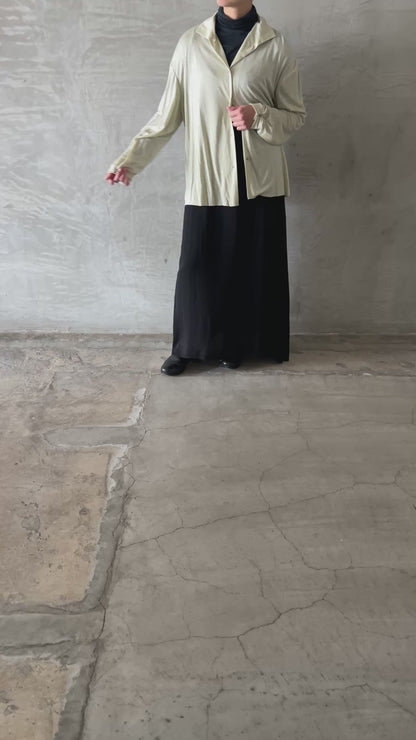 wo. high collar medium fit shirt